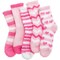 Anlisim Fuzzy Socks for Women Cozy Fluffy Winter Cabin Girls Slipper Warm Fleece Soft Thick Comfy Valentines Day Gift for Her Galentines Day Gifts Stocking Stuffer Christmas Home Socks(Pink)